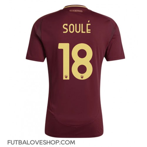 Dres AS Roma Matias Soule #18 Domáci 2024-25 Krátky Rukáv